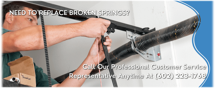 Broken Garage Door Spring Repair Tempe, AZ